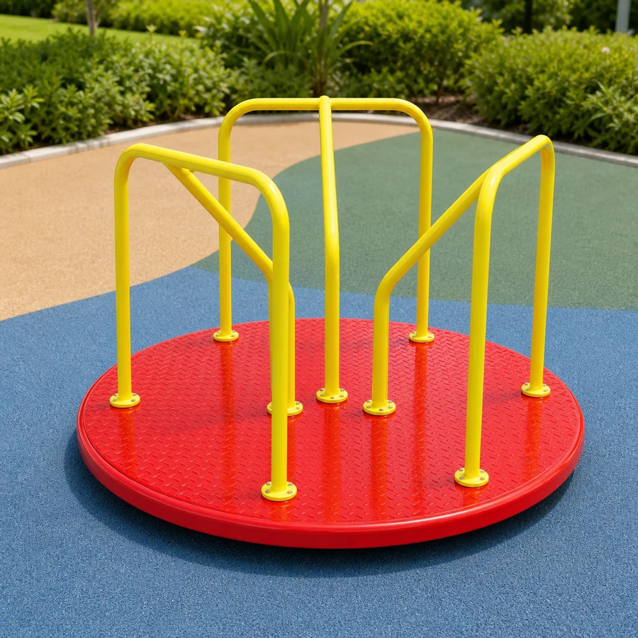 Sheet Metal Plate Platform Merry Go Round TGKS040 by The King of Gym Equipment