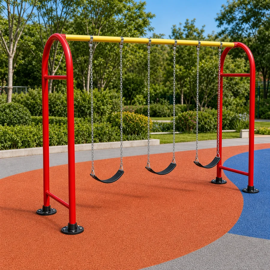Triple U-Type Swing TGKS072 by The King of Gym Equipment