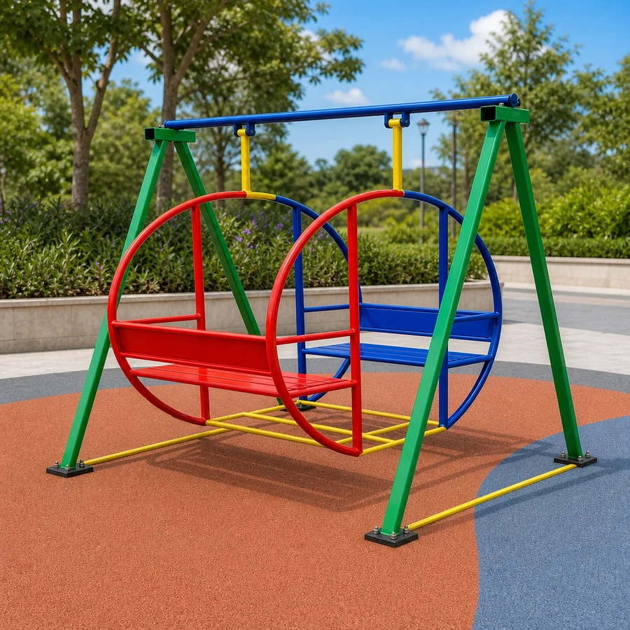 Family Jhula 4-Seat Swing TGKS074 by The King of Gym Equipment