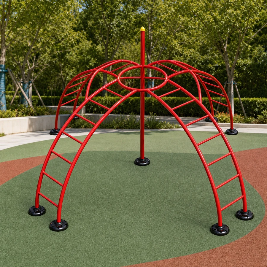 Four Rainbow Climber Monkey Bar TGKS099 by The King of Gym Equipment