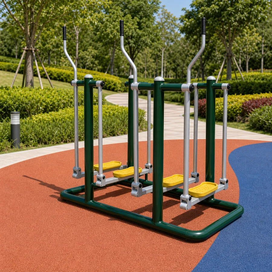 Double Running Machine TGKS119 by The King of Gym Equipment