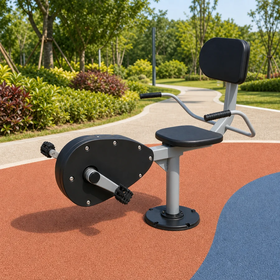 Outdoor Recumbent Exercise Bike TGKS136 by The King of Gym Equipment