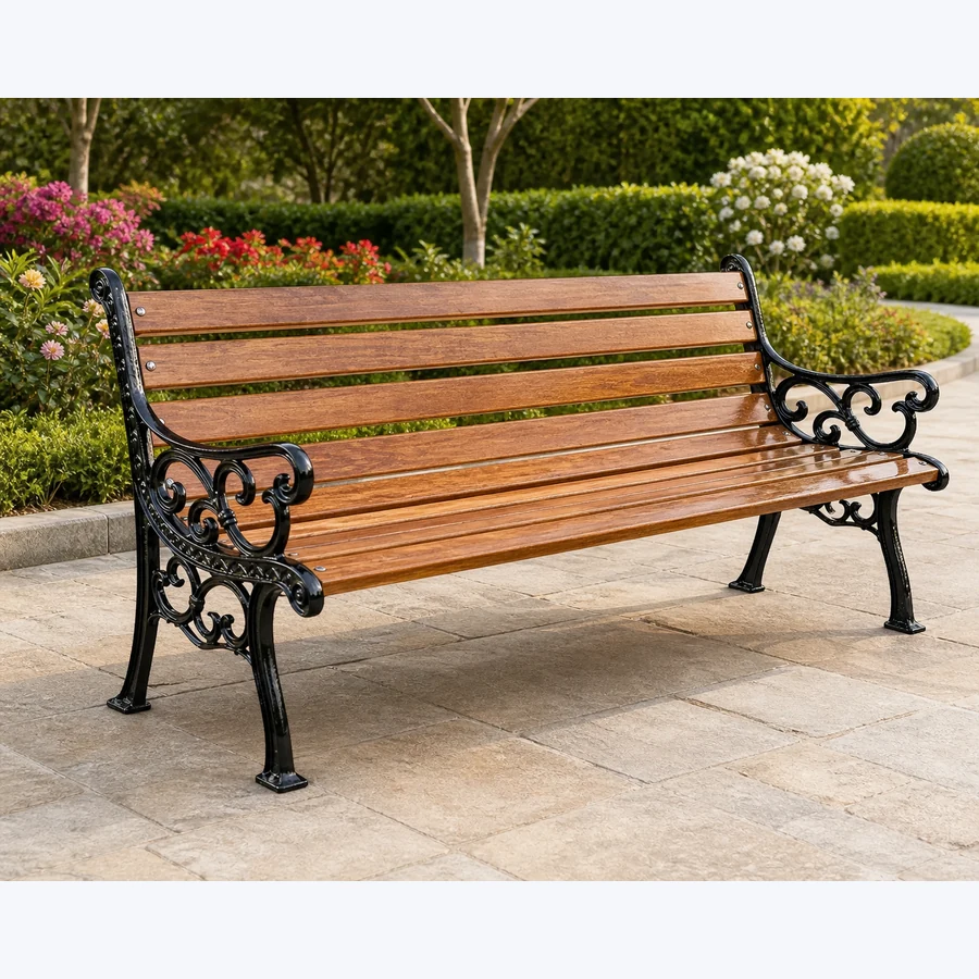 Ornamental Garden Bench TGKS137 by The King of Gym Equipment
