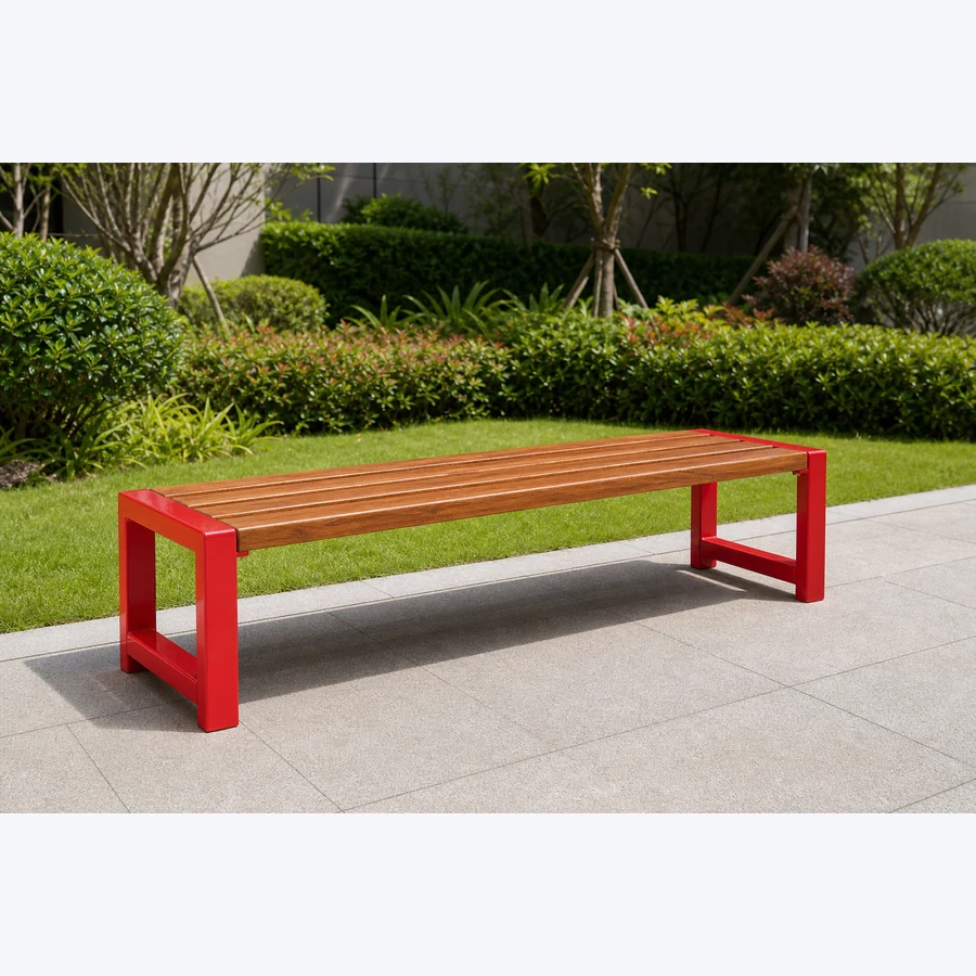 Backless Park Bench TGKS139 by The King of Gym Equipment