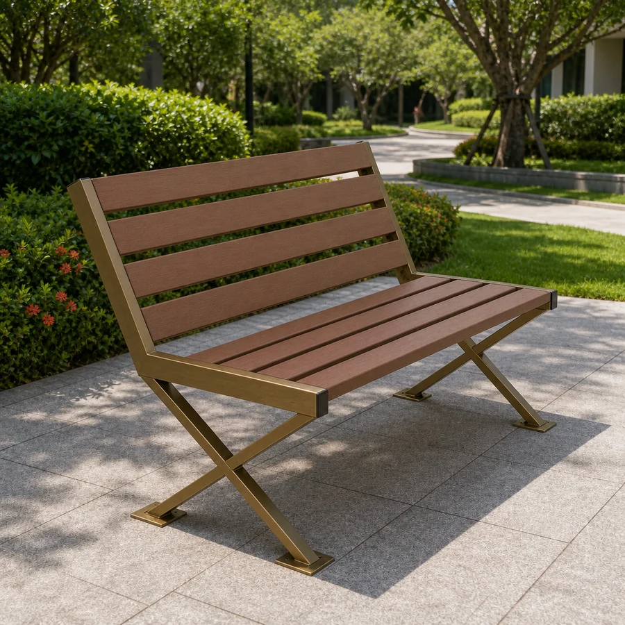 Folding-Style Garden Bench TGKS145 by The King of Gym Equipment