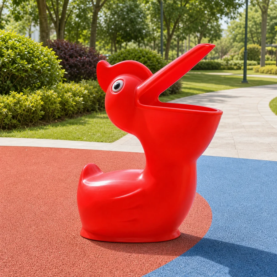 Duck Dustbin TGKS154 by The King of Gym Equipment