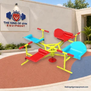 Sheet Metal Plate Platform Merry Go Round TGKS038 by The King of Gym Equipment
