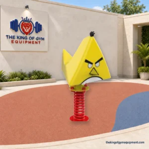 Yellow Angry Bird Spring Rider TGKS084 by The King of Gym Equipment
