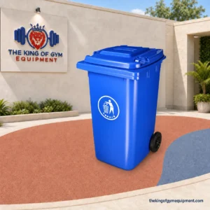Commercial Wheeled Dustbin TGKS155 by The King of Gym Equipment